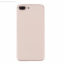 For iPhone 8 Plus Metal Frame Back Chassis Housing Rear Glass Cover Replacement Gold