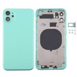 Replacement Back Glass Housing Frame Cover for iPhone 11 Green
