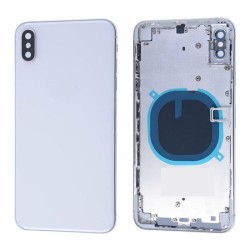 Replacement Back Glass Housing Frame Cover for iPhone XS White