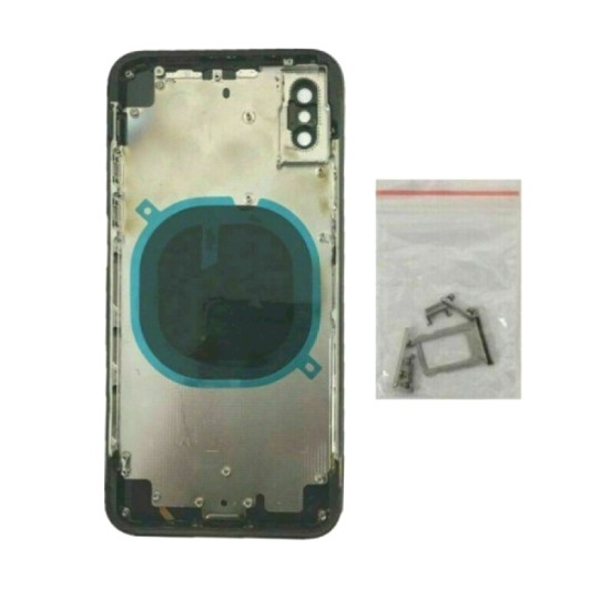 Replacement Back Glass Housing Frame Cover for iPhone XS White