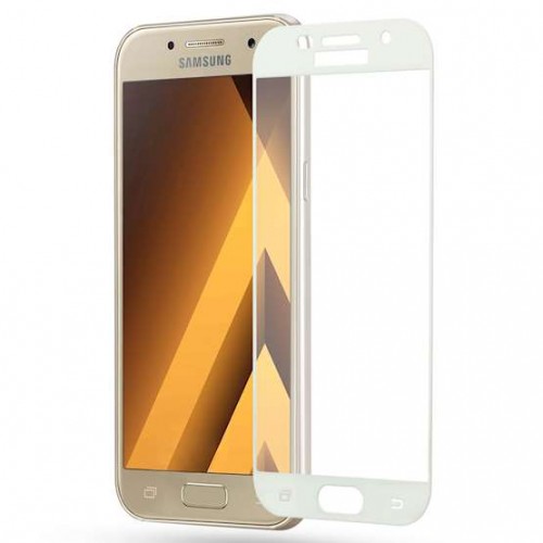 Tempered Glass for Samsung A5 (2017) White