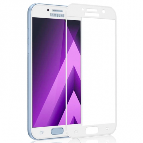 Tempered Glass for Samsung A5 (2017) White