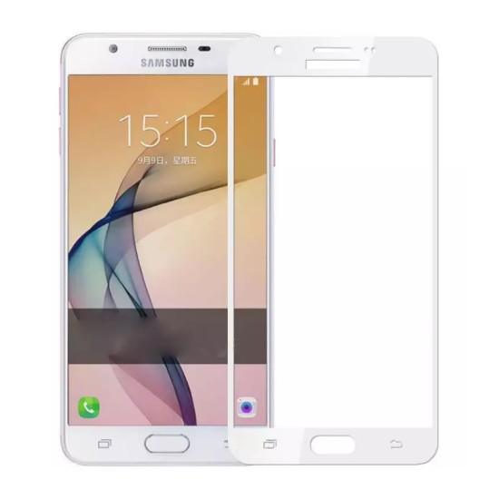 Tempered Glass for Samsung J5 (2016) White