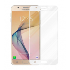 Tempered Glass for Samsung J7 (2016) White 