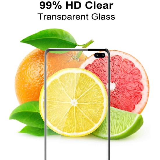 Tempered Glass for Samsung S10 Plus Black