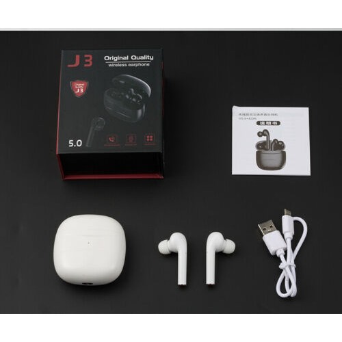 TWS Bluetooth Earphone For J3 black