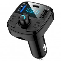 BT29 QC3.0 Bluetooth Car Kit with FM Transmitter MP3 Player Charger