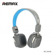 REMAX RB-200HB Wireless Bluetooth4.1 Headphone Blue Grey 