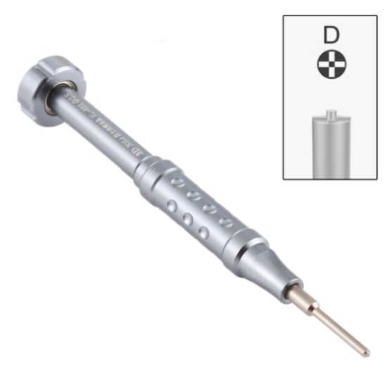 XL-655 3D Non-slip Hollow Cross Tip Middle Bezel 2.5 Screwdriver