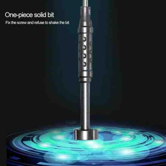 XL-655 3D Non-slip Hollow Cross Tip Middle Bezel 2.5 Screwdriver