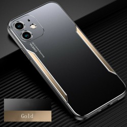 Blade series Metal Case For iPhone 11 Black Gold
