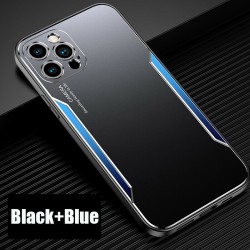 Blade series Metal Case For iPhone 12 Pro 6.1 Black Blue