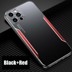 Blade series Metal Case For iPhone 12 Pro 6.1 Black Red