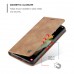 Caseme-013 Magnetic Card Case For Samsung S21 Ultra Red