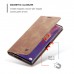 Caseme-013 Magnetic Card Case For Samsung Note 20 Ultra Brown