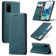 Caseme-013 Magnetic Card Case For Samsung S20 Blue