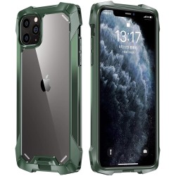 Black Samurai series Anti-Drop Case For iPhone 12 Pro Max 6.7 Green