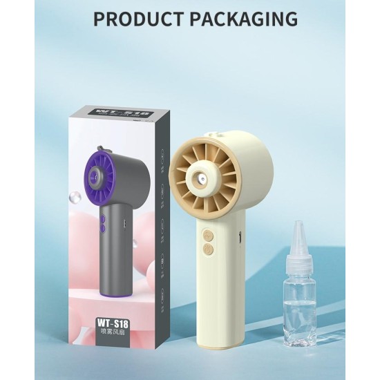 WT-S18 Spray Fan Champagne WT-S18 Spray Fan Champagne