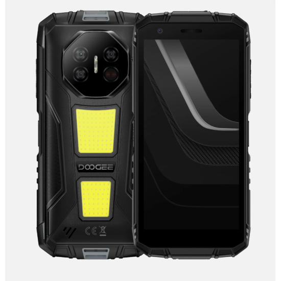 DOOGEE Fire 3 Max Rugged Smartphone 256GB Grey – IP68/IP69K Waterproof Outdoor Android Phone