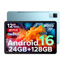 DOOGEE U12 Tablet 128GB Grey – Android Tablet with Large Display & High Storage DOOGEE U12 Tablet 128GB Grey – Android Tablet with Large Display & High Storage