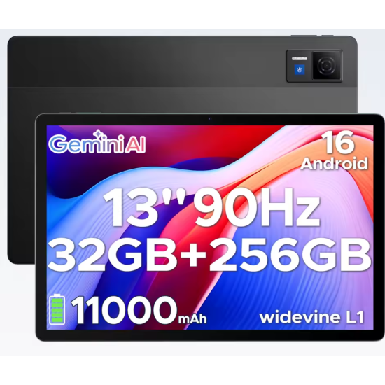 DOOGEE U13 Tablet 256GB Grey – Android Tablet with Large Storage & High Performance DOOGEE U13 Tablet 256GB Grey – Android Tablet with Large Storage & High Performance