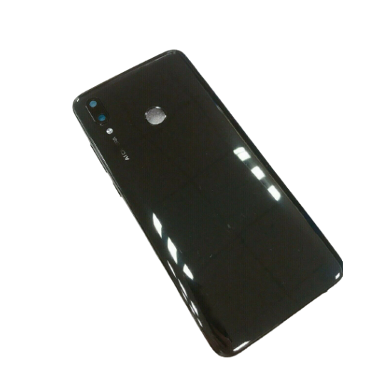 For Huawei P Smart 2019 POT-LX1 Rear Battery Back Cover Housing Replacement + Lens Black