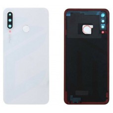 For Huawei P30 Lite Rear Glass Battery Back Cover Replacement + CameraLens 48MP White 