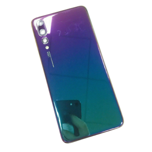 For Huawei P20 Pro Rear Glass Battery Back Cover Replacement+Camera Lens Twilight 