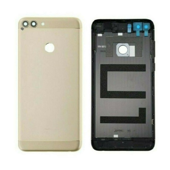 For Huawei P Smart FIG-LX1 Rear Back Battery Cover Housing Camera Lens Gold
