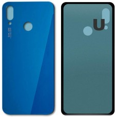 For Huawei P20 Lite Rear Glass Battery Back Door Cover Replacement Blue 