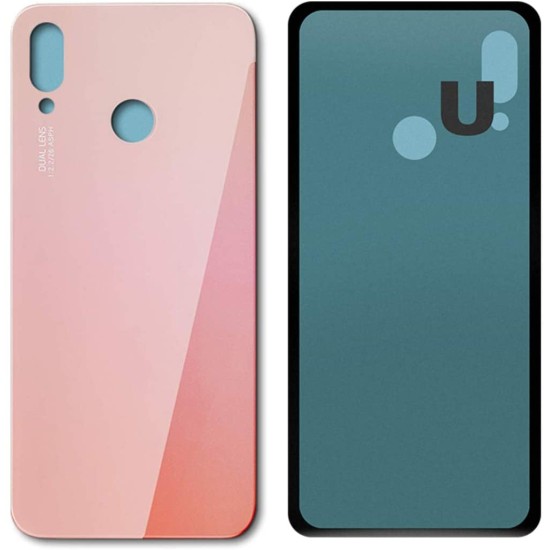 For Huawei P20 Lite Rear Glass Battery Back Door Cover Replacement Pink