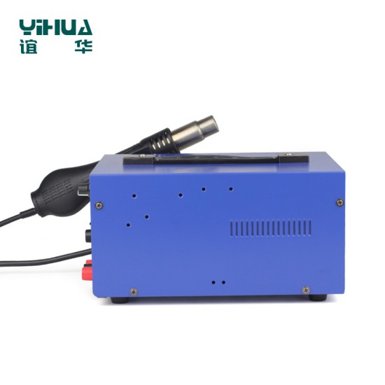 YIHUA 853D 2A 3in1 Soldering Iron USB 2A Rework Station Desolder Hot Air