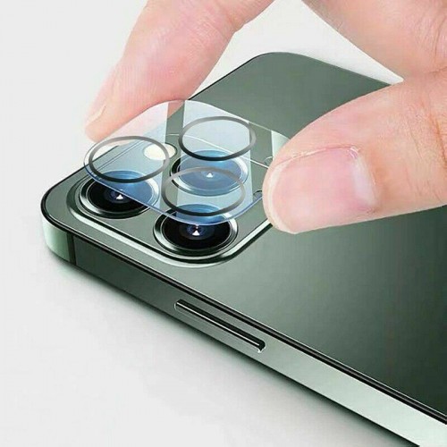 For iPhone 12 Pro Max 3D Full Cover Camera Lens Tempered Glass Protector