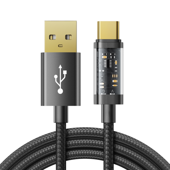 Joyroom - USB-A to Type-C 3A Data Cable 2m | S-UC027A20 - Black