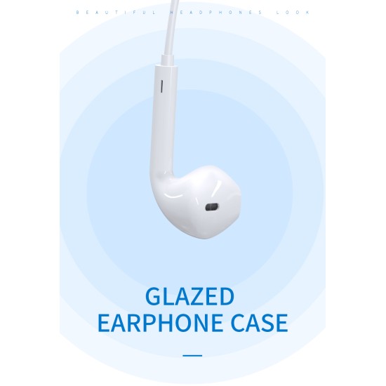 Joyroom JR-EP1 This Series of Wire-controlled Headphones White Joyroom JR-EP1 This Series of Wire-controlled Headphones White