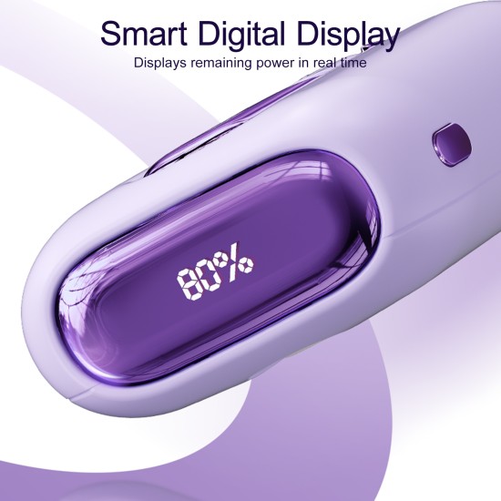 Joyroom JR-L013 Colorful Series 12W mini Power Bank with Dual Cables 10000mAh-White