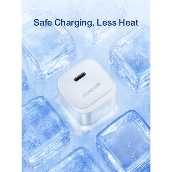Joyroom JR-TCF06 Flash Series PD 20W Single-Port Charger-White (UK) Joyroom JR-TCF06 Flash Series PD 20W Single-Port Charger-White (UK)