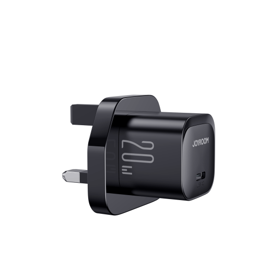 Joyroom JR-TCF06 Flash Series PD 20W Single-Port Charger-Black (UK)