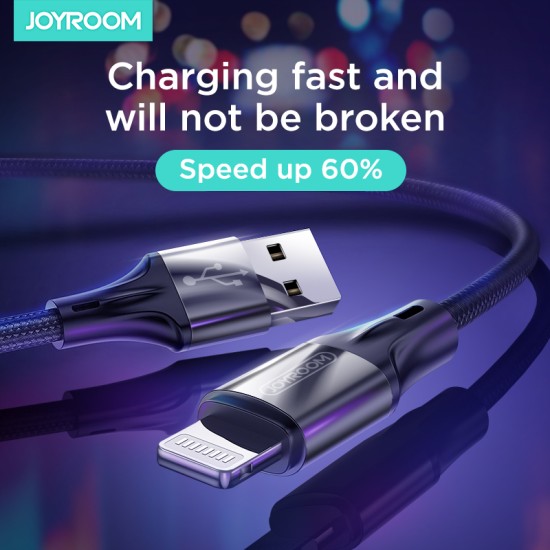 Joyroom S-1530N1 2021 USB to Lightning 1.5M Cable Black