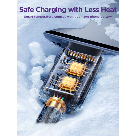 S-CL020A14 Multi-Color Series 20W Type-C to Lightning Fast Charging Data Cable 1.2m-Black