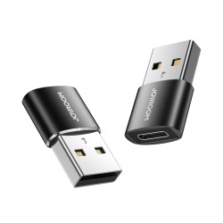 Joyroom S-H152 USB Male To Type-C Female Adapter X2 PCS Joyroom S-H152 USB Male To Type-C Female Adapter X2 PCS