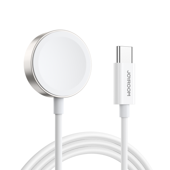 Joyroom S-IW004 Type-C to iP Smart Watch Magnetic Charging Cable 1.2m White Joyroom S-IW004 Type-C to iP Smart Watch Magnetic Charging Cable 1.2m White