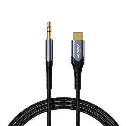 Joyroom Sy-a03 1m Type-c To 3.5mm Hi-fi Audio Cable - Black