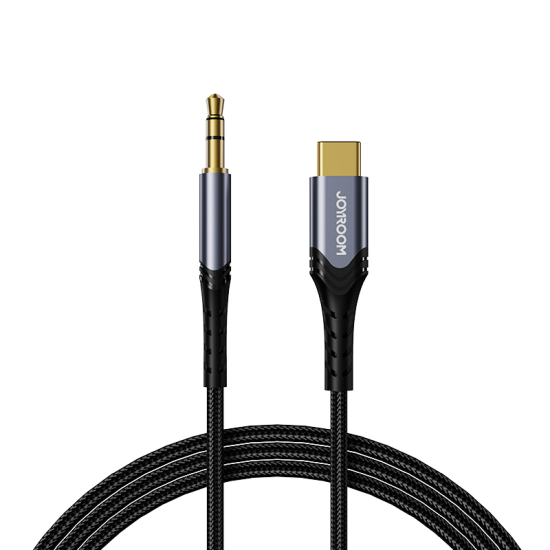 Joyroom Sy-a03 1m Type-c To 3.5mm Hi-fi Audio Cable - Black