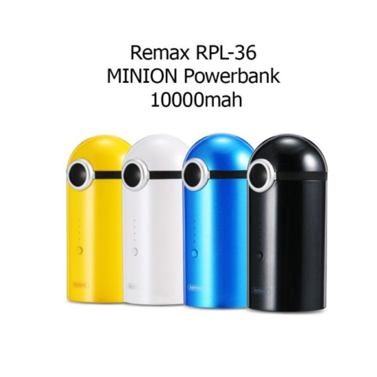 Remax | Minons Mobile Power Bank | RPL-36 | 10000mAh | Yellow