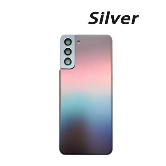 Replacement Original Back Cover Camera Frame for Samsung S21 Plus Silver Replacement Original Back Cover Camera Frame for Samsung S21 Plus Silver
