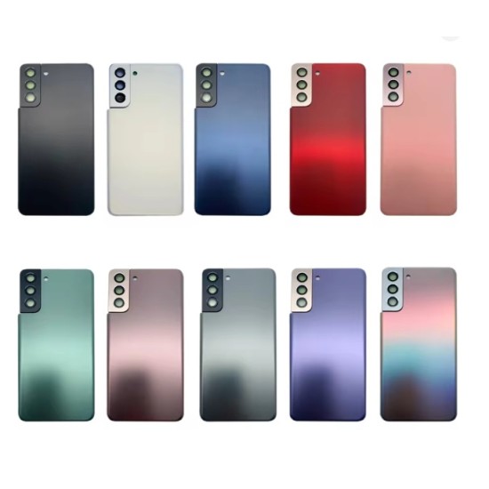 Replacement Original Back Cover Camera Frame for Samsung S21 Plus Black