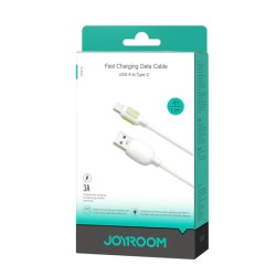 Joyroom | Fluorescent Series Fast charging Data Cable Type-cto Type-C | S-A53 | Beige Joyroom | Fluorescent Series Fast charging Data Cable Type-cto Type-C | S-A53 | Beige