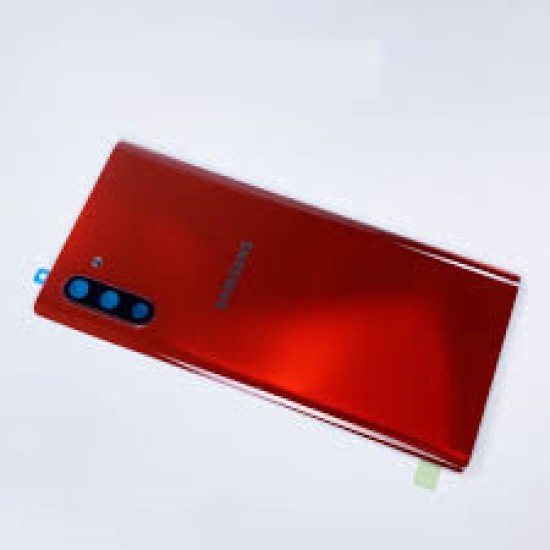 Replacement European version Back Cover Camera Frame For Samsung Note 10 Red