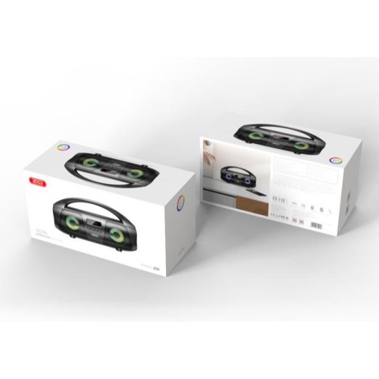 XO F40 War Drum Portable Outdoor Bluetooth Speaker Black